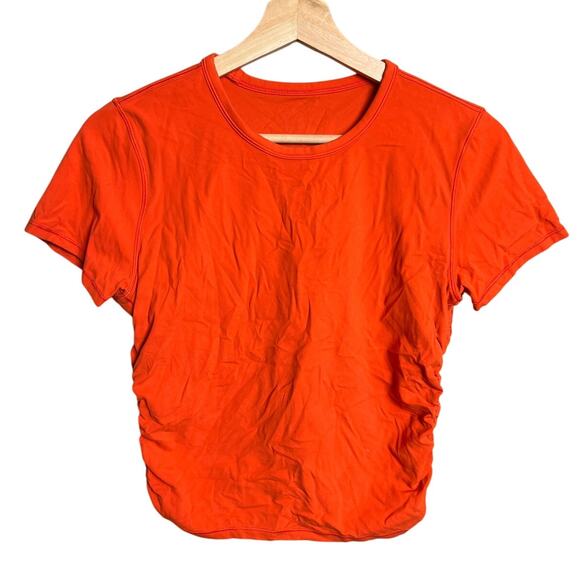 Lululemon Orange Women Top Synched Side *Dimensions In Picture* - Picture 1 of 4